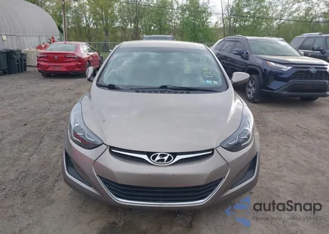 2014 Hyundai Elantra Se z USA, uszkodzony, nr VIN 5NPDH4AE5EH515968